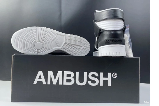 High Dunk Black White CU7544-001 Ambush Nike 1208